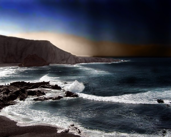 The Atlantic Ocean...