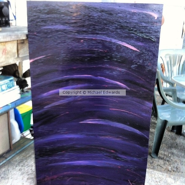 012 - Pink Sky Morning  - 2ft x 4 ft
