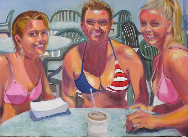  Girls from Smith point beach
