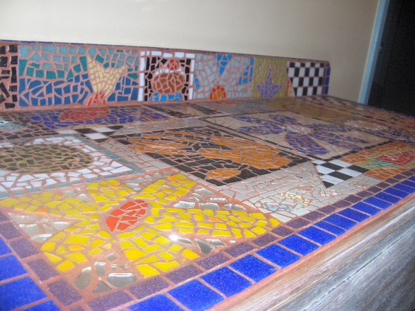 mosaic table