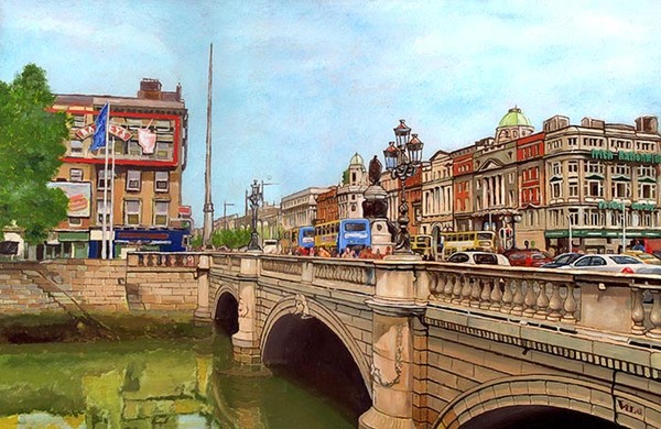 Dublin O`connell bridge