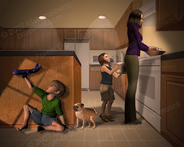 Busy Kitchen