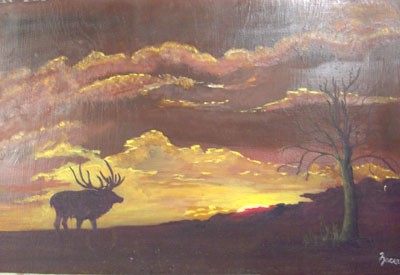 Fire at Dusk
