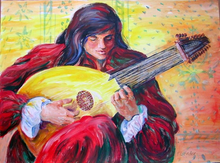 Female Greek Guitarist