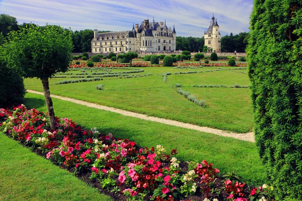 Château Chenonceau Garden View