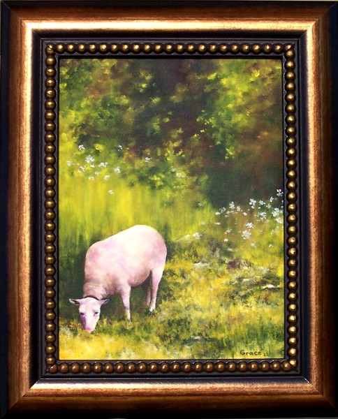 Grazing Sheep
