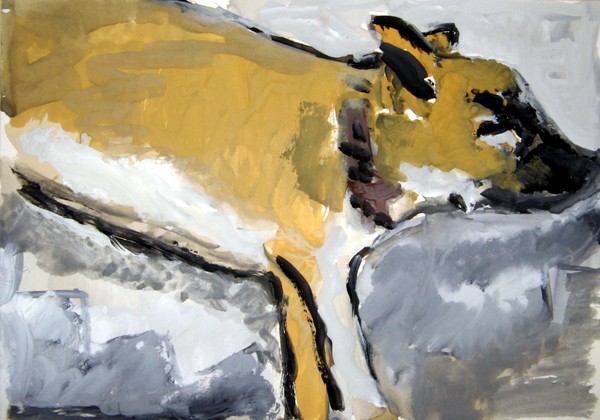 Kylie as painting