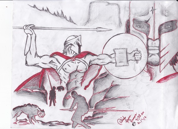 brolic 300 freehand art