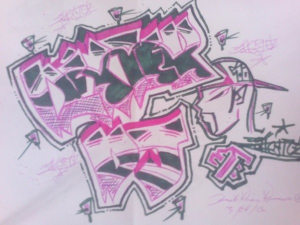 dexter dj graffiti