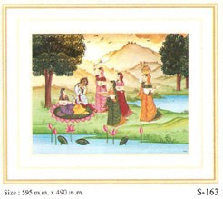 krishna- gopies