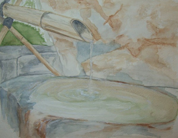 bamboo spout