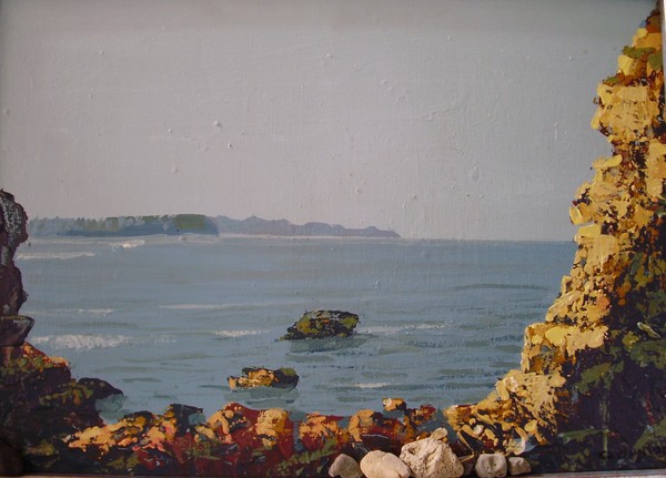 Rocas ante el mar