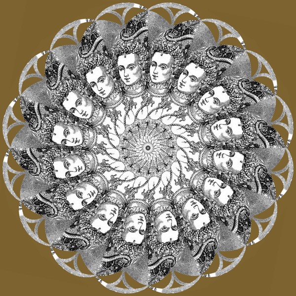 Kaleidoscope Fancy Aristocratic Lady