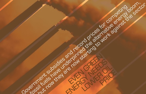 Even Green Energy Needs Lower Oil Price Poster