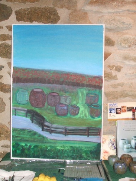 ceramic landscape