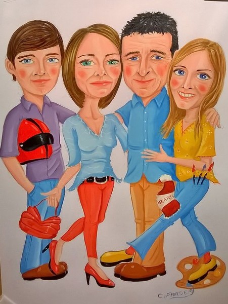 Karen and family