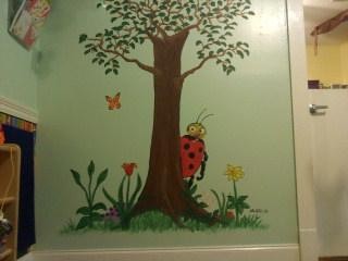 Ladybug Mural