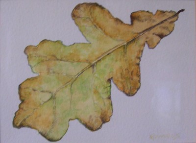October Oak Leaf