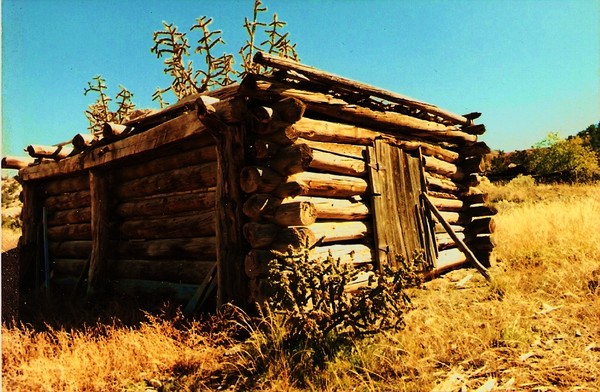 Old Cabin in Chimayo, New Mexico