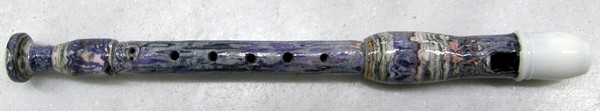 Unique Paper recorder (flute) soprano boroque
