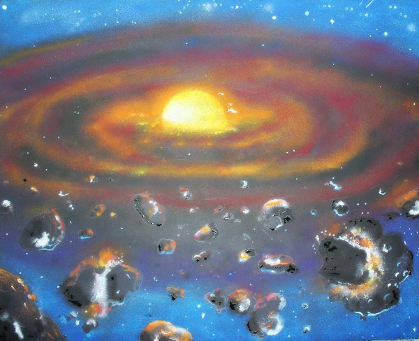 watercolor/airbrush 