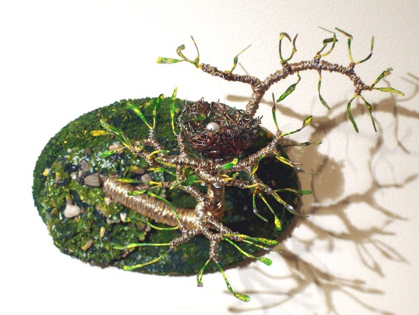 Bird Nest No. 7 - Wall Art Sculpture