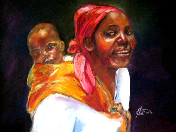Happy Malawian Mum