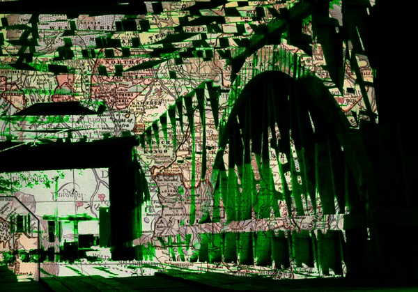 Truss Map of Green, Mapping Bridges Series 2012