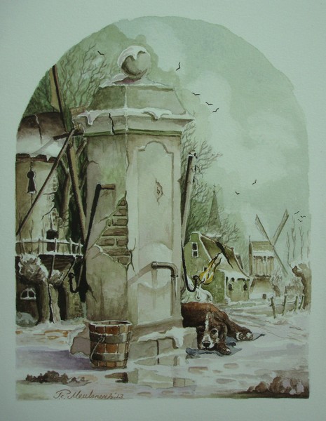 Old water pump.