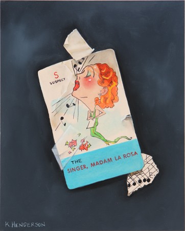 The Singer Vintage Card by K Henderson