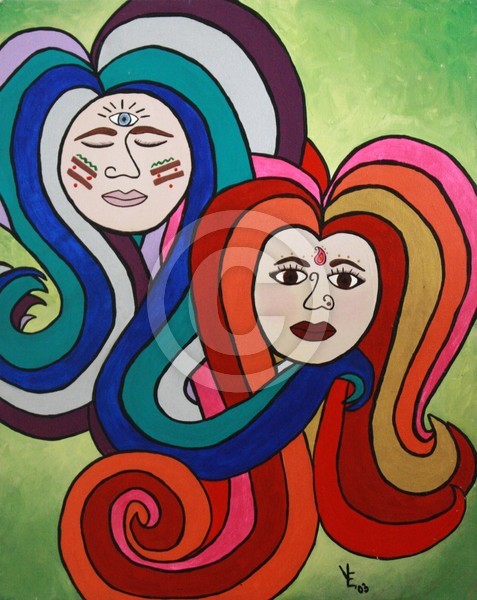 winding paths that cross in love