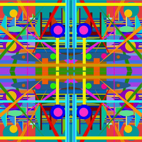 Abstract Modernist Print 4