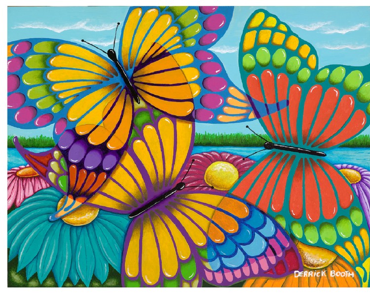 butterflies together