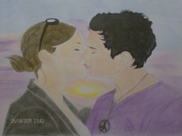bronson peletier  twilight actor with his girlfrie