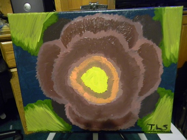 Flower painting