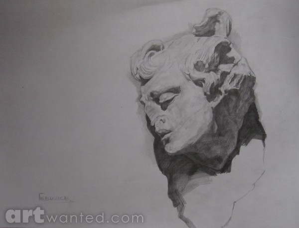 Head of an angel
