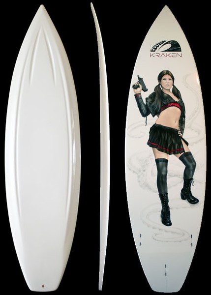 Kraken Surfboard - Mel Heflin - original