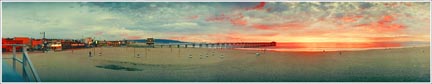 Hermosa beach sunset
