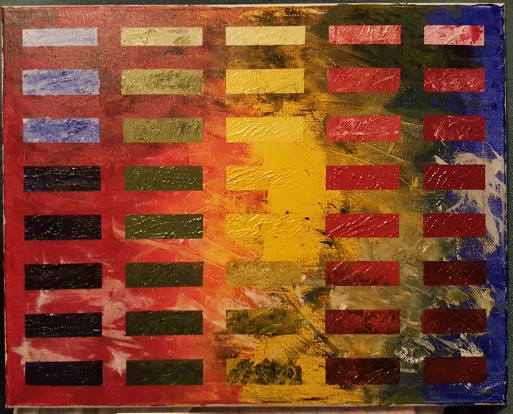 Colors and Texture No. 1