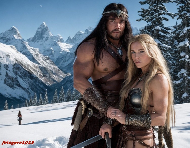 Conan and his Barbarian Queen