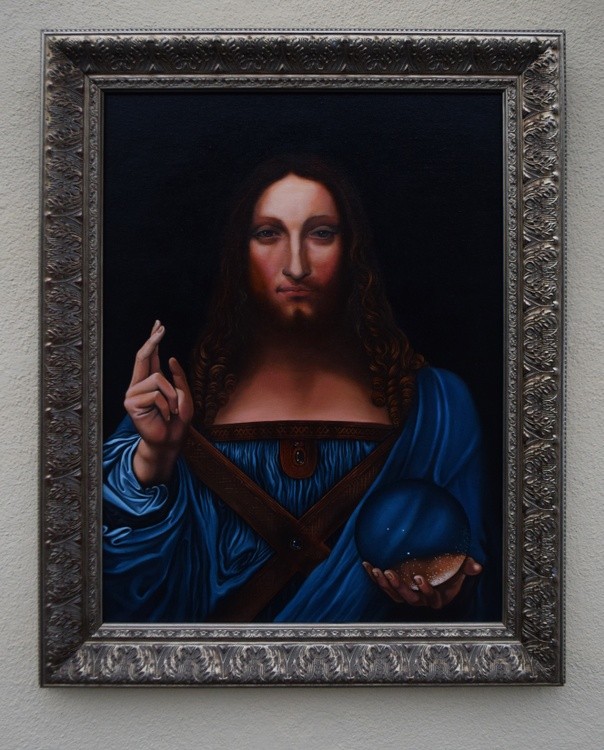 Salvator Mundi Study (Work After DaVinci)