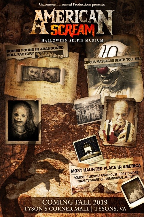 American Scream clippings poster