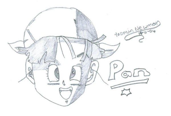 Pan (DB GT) sketch
