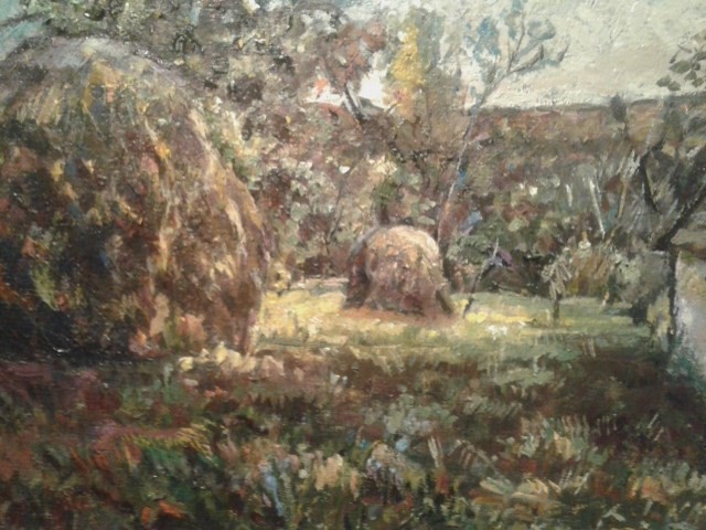 landscape with a heystack, Manglisi