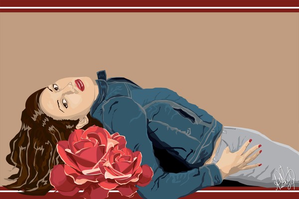 Lady and the Roses
