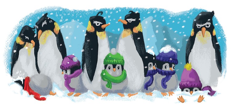 Winter Penguins