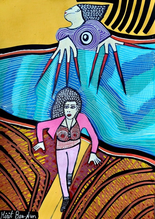 New paintings from Israel by Mirit Ben-Nun