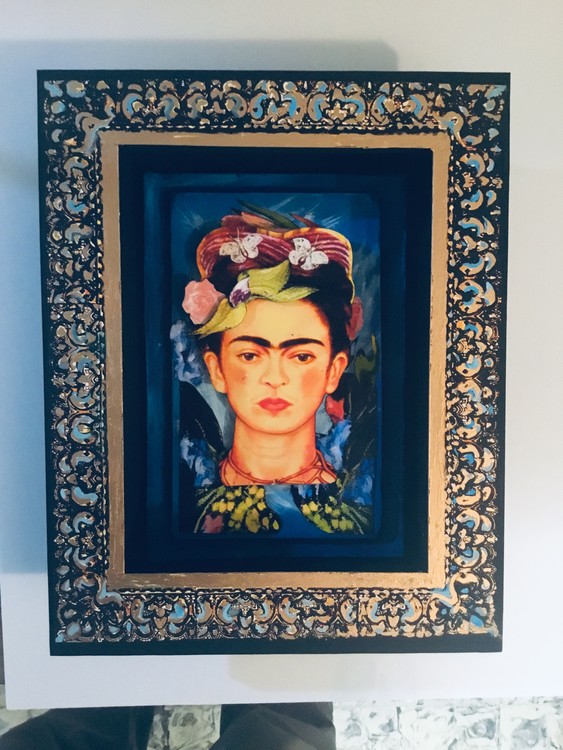 “Frida #4 Azul”