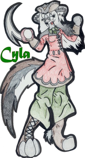 Cyla as a Pirate