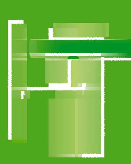 abstract green